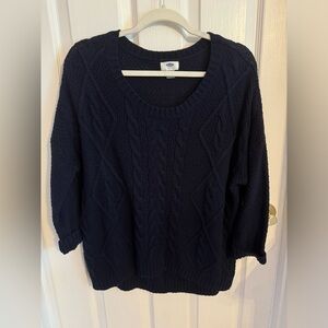 Navy old navy sweater - LARGE